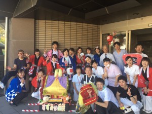 秋祭り集合写真